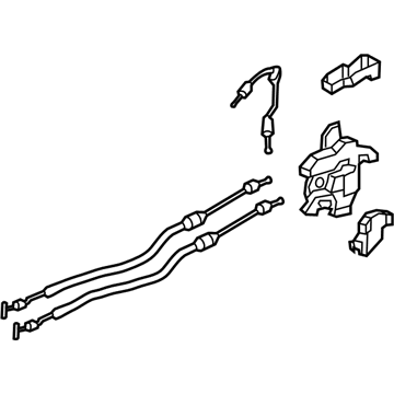 Hyundai 81310-3X530 Latch Assembly-Front Door,LH