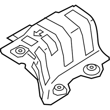 Hyundai 28795-J0000 Protector-Heat Rear