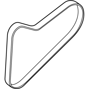 Hyundai 25212-2S000 Ribbed V-Belt