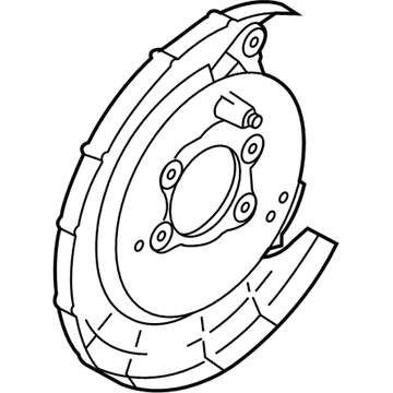 Hyundai 58391-H8000 Extra Bracket,RH