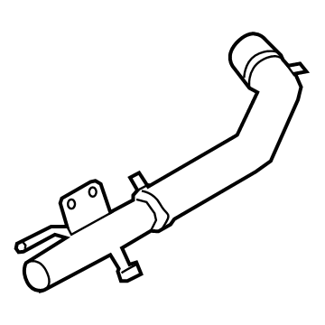 Hyundai 25460-2CTA0 Pipe Assembly-Water Outlet
