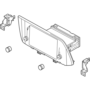 Hyundai 96560-L0170-SSW Head Unit Assembly-Avn