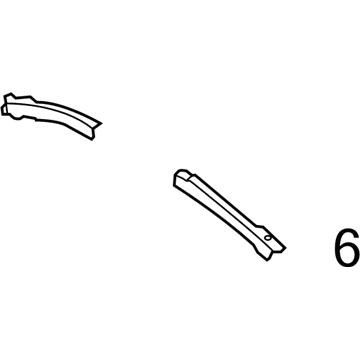 Hyundai 65818-1R000 Reinforcement Assembly-Floor Rear Lower Side,LH