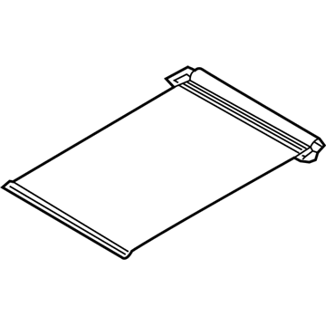 Hyundai 81666-G3000-TTX Blind Assembly-Panorama Roof Front Roller