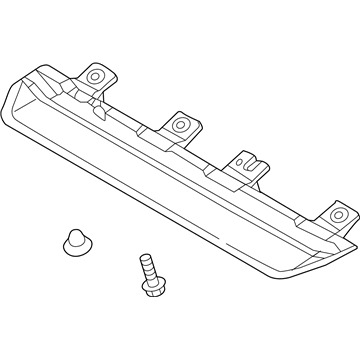 Hyundai 92700-B1000 Lamp Assembly-High Mounted Stop