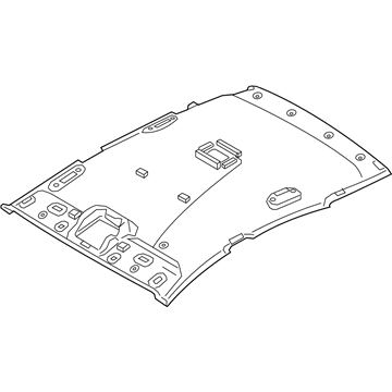 Hyundai 85310-G3280-XUG Headlining Assembly