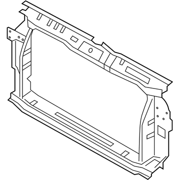 2012 Hyundai Accent Radiator Support - 64101-1R300