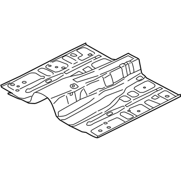 Hyundai Genesis Floor Pan - 65111-B1000