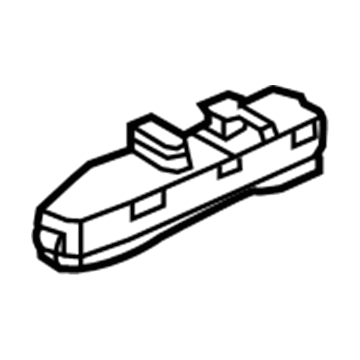 Hyundai 93570-3N150-4X Power Window Main Switch Assembly