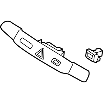 Hyundai 93700-D3150-BLH Switch Assembly-Center Facia Panel