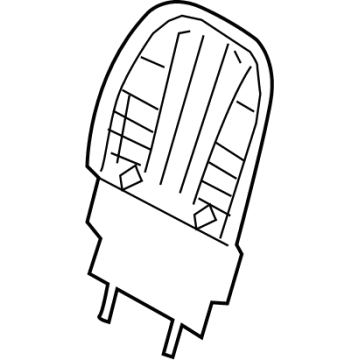 Hyundai 88391-S1000-SST Map Board Assembly-FRT Seat Back