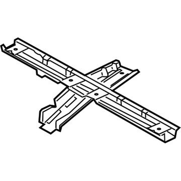 Hyundai 65870-3J200 Crossmember Assembly-Rear Floor<D>