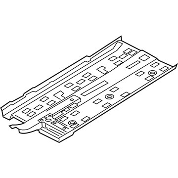 Hyundai 65110-G3000 Panel Assembly-Center Floor Side,L