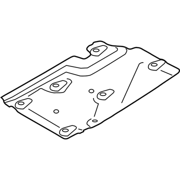 Hyundai 84147-G9000 Under Cover Assembly-Floor Rear,RH