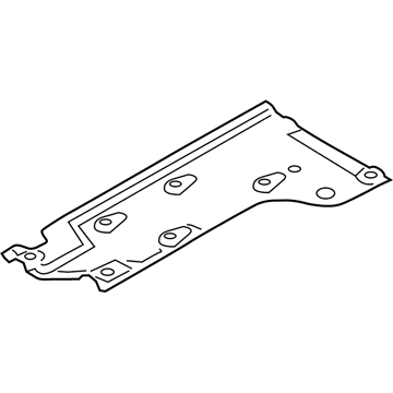 Hyundai 84145-G9000 Under Cover Assembly-Floor Front,RH