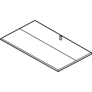 Hyundai 85715-S2000-SST Board Assembly-Luggage Covering