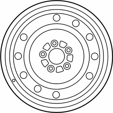 2022 Hyundai Sonata Spare Wheel - 52910-C2930