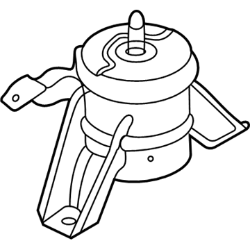 Hyundai Kona N Engine Mount Torque Strut - 21810-S0100