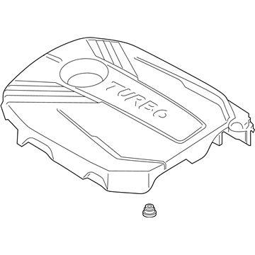 Hyundai 29240-2B220 Engine Cover Assembly