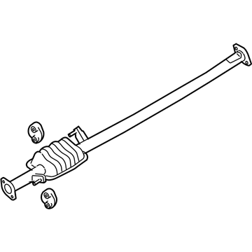 Hyundai 28650-1F091 Center Exhaust Pipe