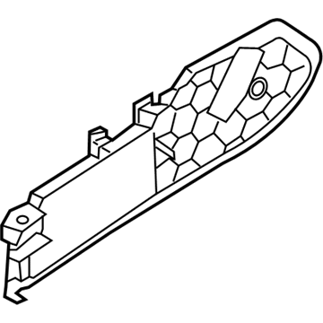 Hyundai 84630-F2AA0-TRY Cover Assembly-FR Console Side LH