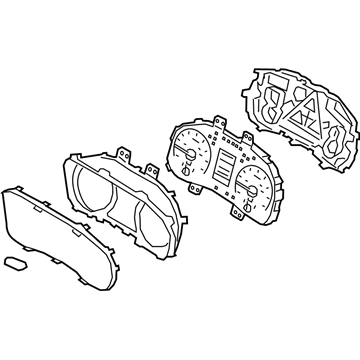 Hyundai 94001-J0070 Cluster Assembly-Instrument