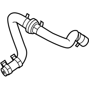Hyundai 59130-L1200 Hose Assembly-Brake Booster Vacuum