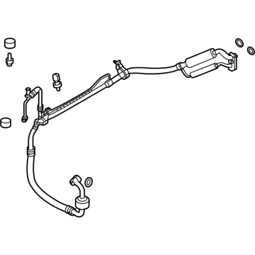 Hyundai Santa Cruz A/C Hose - 97777-K5000