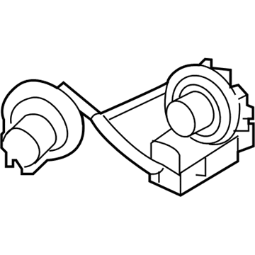 Hyundai 92480-C2500 Rear Combination Holder & Wiring,Exterior