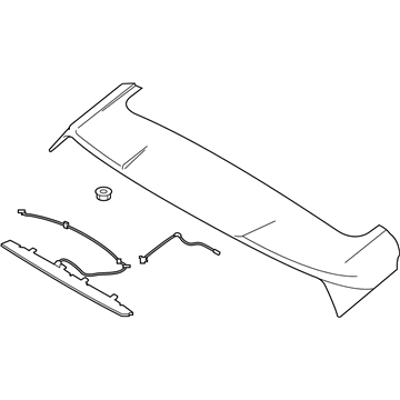 2020 Hyundai Veloster Spoiler - 87210-J3000