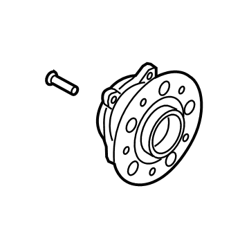 Hyundai 51750-J5500 Front Wheel Hub Assembly