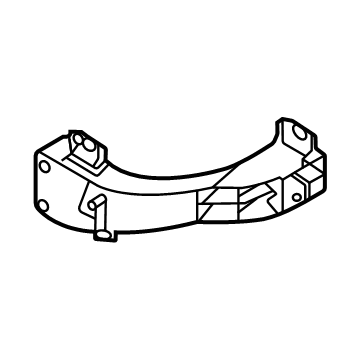 Hyundai 64117-AA000 REINF Assembly-Head Lamp SUPT,LH