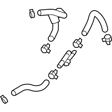 2019 Hyundai Sonata Brake Booster Vacuum Hose - 59120-D4500