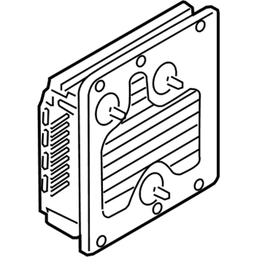 Hyundai 96370-2L000 Extension Amp Assembly-Audio