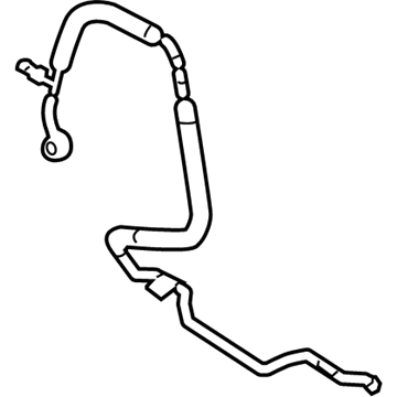 Hyundai 57510-1U100 Hose Assembly-Power Steering Oil Pressure