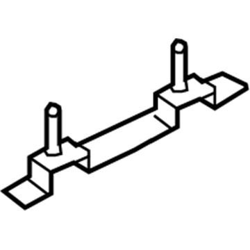 Hyundai 67347-2W300 Bracket Assembly-Roof Rack Rear NO.2,LH