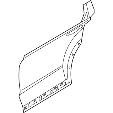 Hyundai 77121-S8000 Panel-Rear Door Outer,RH