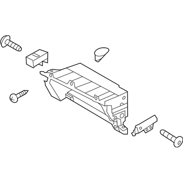 Hyundai 84540-3XAA0-RY Panel Assembly-Lower Crash Pad,RH