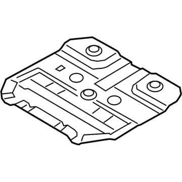 Hyundai 28795-J9100 Panel-Heat Protector,Rear