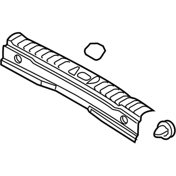 Hyundai 85770-D3000-TRY Trim Assembly-Rear Transverse