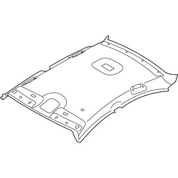 Hyundai 85310-3Q010-TX Headlining Assembly