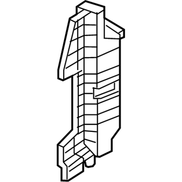 Hyundai Sonata Hybrid Air Deflector - 29136-E6500
