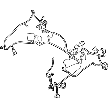 Hyundai 91200-4Z200 Wiring Assembly-Front