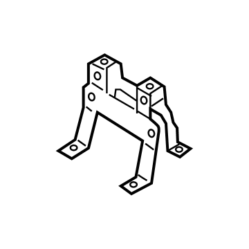 Hyundai 84635-J9000 Bracket-Front Console Rear Mounting