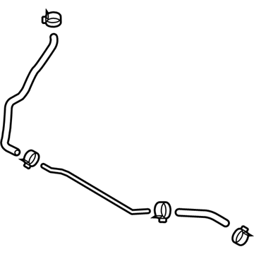 Hyundai 25450-J3200 Hose & Clamp Assembly