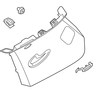 Hyundai 85860-S8110-YJY Trim Assembly-RR Pillar RH