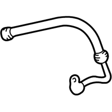 1999 Hyundai Accent A/C Hose - 97762-25000