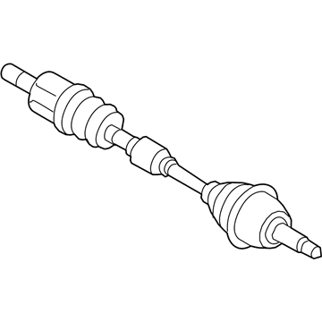 Hyundai 49501-K4000 Shaft Assembly-Drive,RH