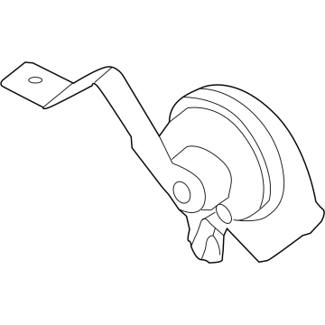 Hyundai 96621-AR000 HORN ASSY-HIGH PITCH