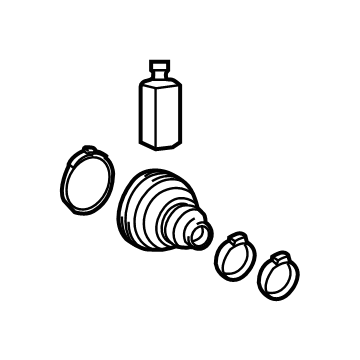 2023 Hyundai Tucson CV Joint Boot - 496A4-N9000